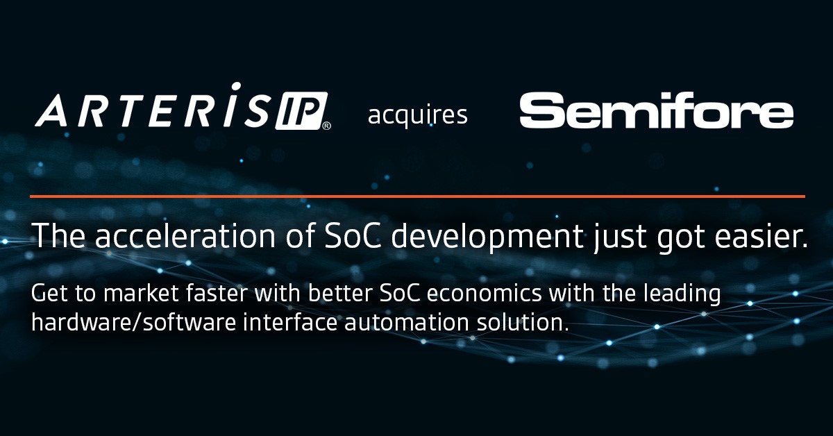 Arteris acquires Semifore