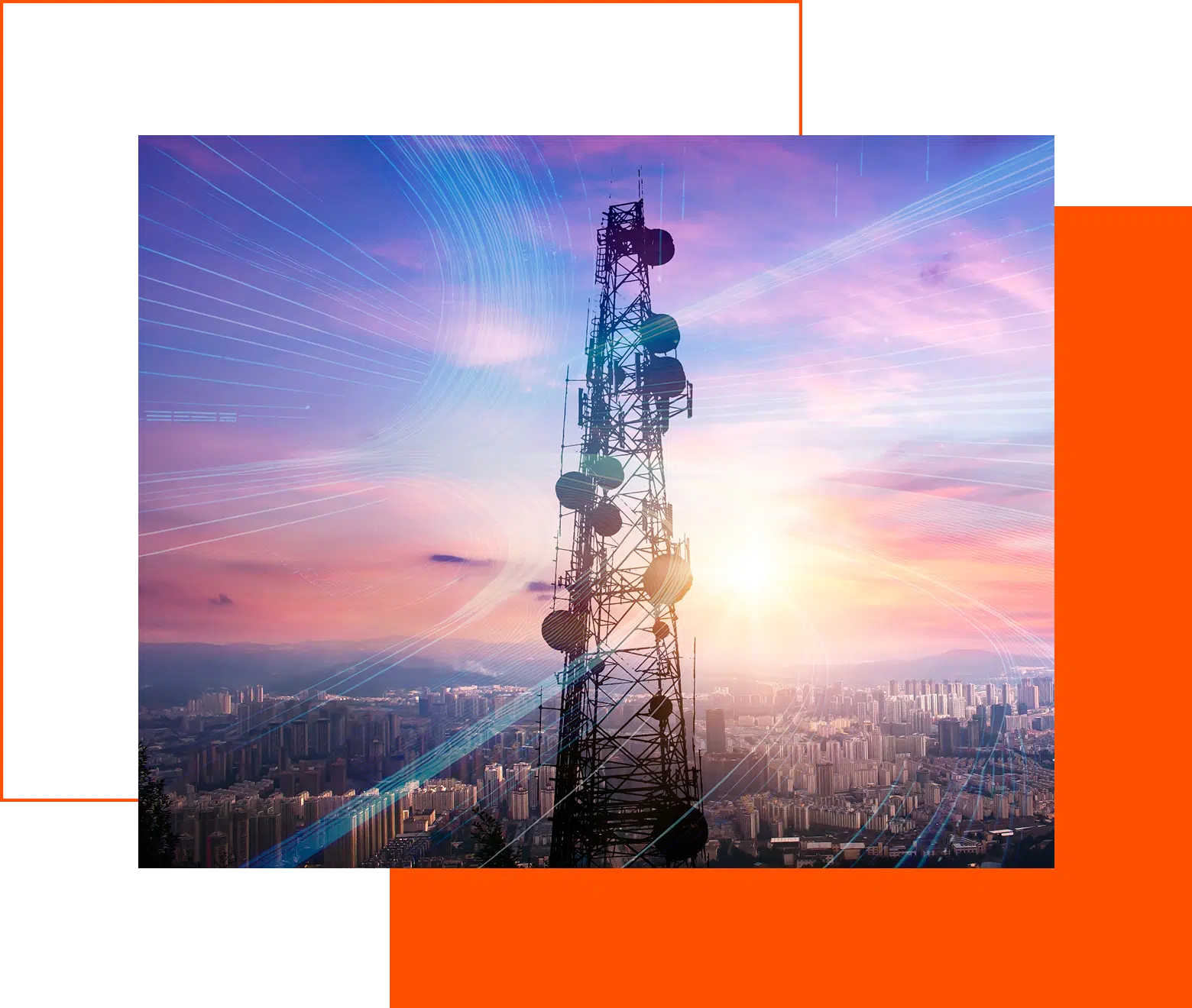 communication towers