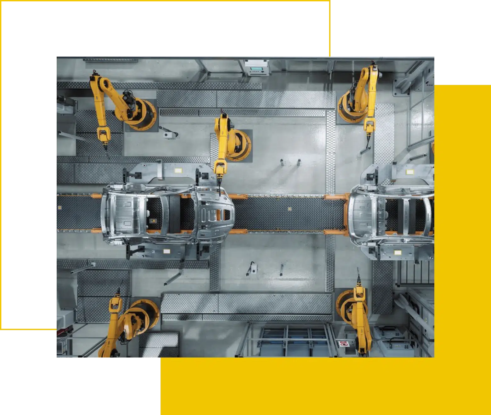automated machine manufacturing plant