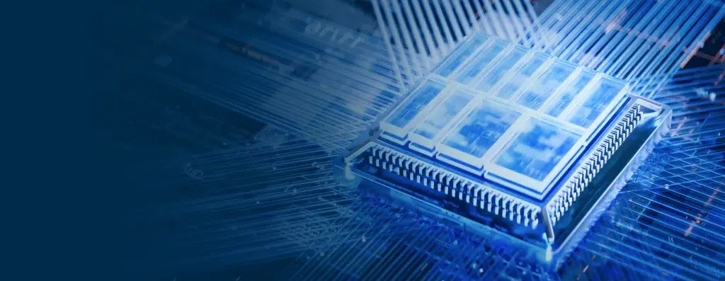 blue multi-die chip
