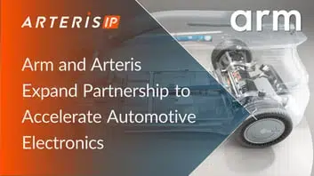 Expanded Partnership Between Arteris and Arm to Accelerate Automotive Electronics