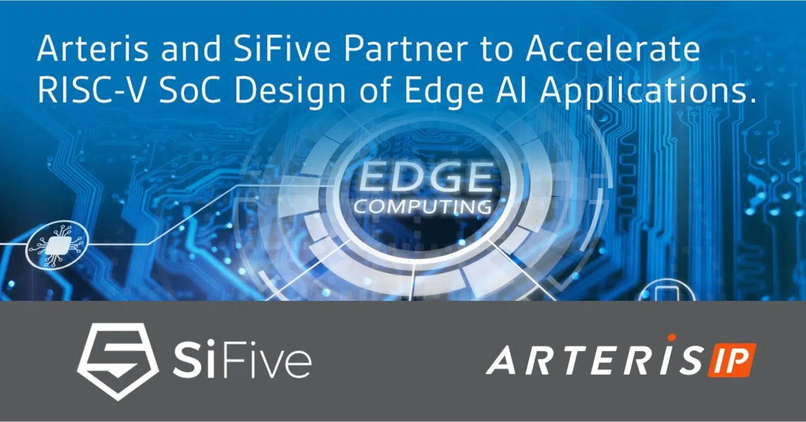 Arteris and SiFive Partner to Accelerate RISC-V SoC Design of Edge AI Applications