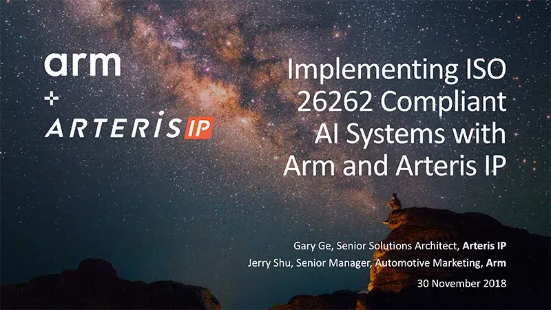 Arm Arteris IP joint presentation ICCAD China Zhuhai