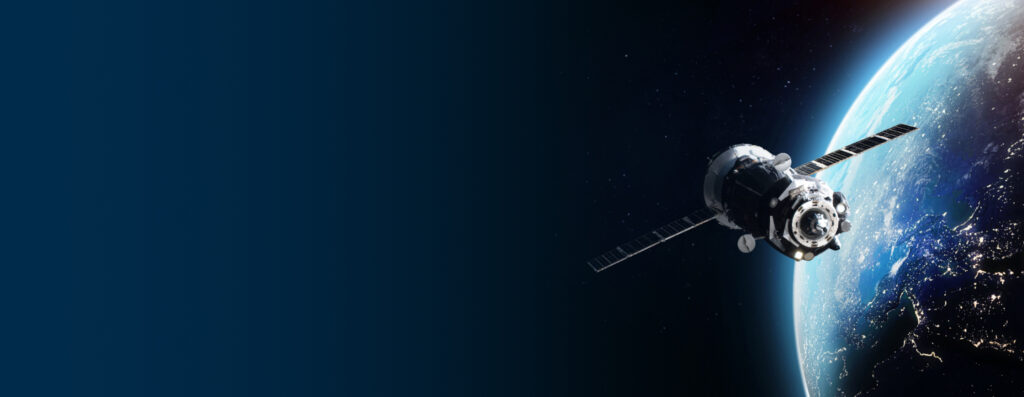 satellite in space