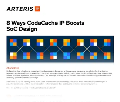 Cover for PDF - 8 Ways CodaCache IP Boosts SoC Design