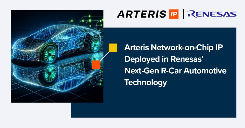 Arteris Network-on-Chip IP Deployed in Renesas’ Next-Gen R-Car Automotive Technology